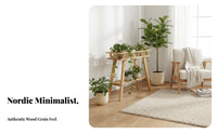 Floor-Standing Multi-Tier Pot Shelf Nordic Aesthetic Flower Rack Minimalist design Plant Stand Stable and Sturdy for Homeowners, Apartment Dwellers, Interior Decorators, Balcony, Living Room, Sunroom, Bedroom