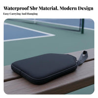 Racket Cover Portable Racket Cover Bag Zipper Closure Athletic Gear Accessory for Athletes, Outdoor, Travel, Storage