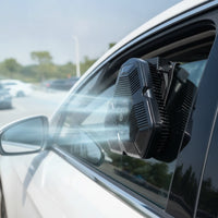Solar-Powered Vehicle Fan Compact Car Exhaust Fan Slim for Drivers