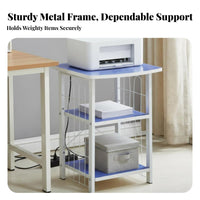2-Tier Desktop Riser Space-Saving Storage Rack Minimalist Design for Homeowners