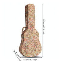 Acoustic Guitar Hardshell Case Water-Resistant Acoustic Guitar Hard Case Waterproof for Traveling Artists