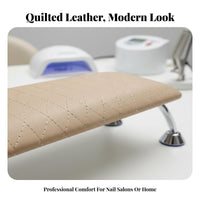 Soft & Comfortable Manicure Hand Rest Easy to Clean Manicure Hand Cushion Ergonomic Design for Manicurists, DIY Enthusiasts, Home Use, Spa