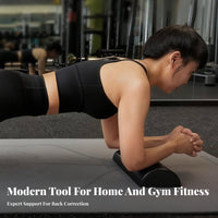 Half Round Foam Cylinder Improves Posture Semicircle Stretching Cylinder Expanded Polypropylene Balance Block Lightweight And