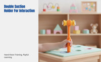 Double-Headed Suction Hammer Teaching Tool, Whack-a-Mole Toy, Early Education, Kids Interactive Game
