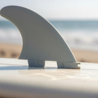 3 Pieces Fiberglass Reinforced Standard Surfboard Fins Lightweight 3 Piece Wave-Riding Fins Watersports Accessory for Surfers