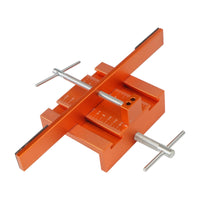Adjustable Cabinet Door Drilling Jig Aluminum Alloy Cabinet Door Alignment Jig Threaded Rod Engraved Markings