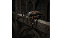 Giant Arachnid with Light-up Eyes Furry Arachnid with Bendable Legs Hairy Decoration for Spooky Houses
