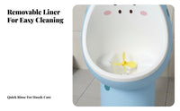 Boys Standing Urinal Easy to Clean Boys Training Urinal Material Young Child Standing Potty for Young Children