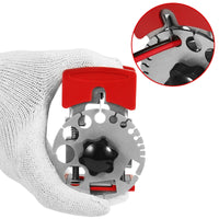 Handheld Wire Insulation Removal Tool Guided Cutouts Manual Wire Insulation Remover High Efficiency Adjustable Cable Stripping Machine