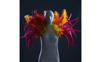 Feather Shoulder Accessory Colorful Feather Shrug Shoulder Strap Dramatic for Festivals