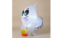 Spooky Halloween Inflatable Ghost Festive Halloween Hanging Ghost Lightweight Reusable for Yard, Porch