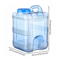 Square Water Bucket Water Storage Bucket Wear-Resistant Container for Kitchen