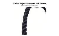 Molded Grips Cable Pull down Rope 70 Cm Cable Attachment Rope Braided Fitness Accessory Thick