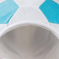 Photo Prop Soft Football Head Cover PP Cotton Filled Soft Football Headgear Soft and Comfortable Soccer Ball Hat Lightweight for Children, Adults, Sporting Events, Halloween