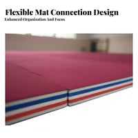 Wrestling Mat Anti-Slip Fighting Arts Training Mat Shock Absorbing Sports Flooring for Wrestlers, Athletes, Competition Arena, Dojo, School