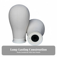 Hairpiece Styling Head Easy to Pin Hairpiece Making Head Suitable for Pinning for Hairstylists, Salon