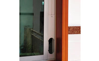 2 Pieces Window Sealing Plate Assembly Silver-Finish Conditioner Window Plate Adjustable Hardware for Homeowners