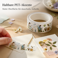 Spring Handmade Collection Washi Tape & Matte PET Tape for Journaling and Crafts