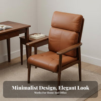 Support High-Back Padded Chair Ergonomic Design Office Furniture Wide Seat Indoor Seating Scratch-Resistant Upholstery for Executives, Seniors, Students, Study Room, Workstation