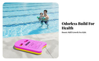 Hand Holes U-Shaped Kickboard Textured Surface Kickboard with Handles Buoyancy Support