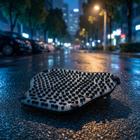 Silicone Seat Pad 3D Massage Motorcycle Seat Pad Motorcycle Saddle Cushion Shock-Absorbing Breathable for Motorcyclists