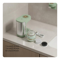 Deep Cleaning Electric Silicone Face Brush Exfoliating Facial Cleansing Brush Compact and Portable Vibrating Face Scrubber Wireless Charging