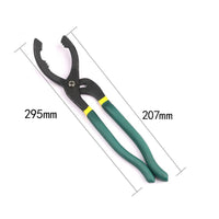 Oil Filter Wrench Non-Slip Grip Serrated Jaw Wrench Ergonomic Handle for DIYers