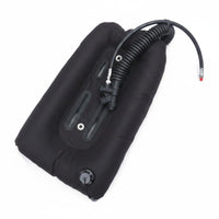 Donut Wing Bladder 1050D Wear-Resistant Outer Back Panel Inflate Wing Large Corrugated Hose Diving Gear for Underwater