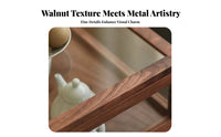 Wooden Glass Display Case Vintage Design Tea Set Storage Cabinet Solid Wood Construction Glass Door Display Cabinet for Shop Owners, Dining Room