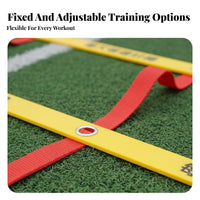 Multifunctional Agility Ladder Easy Setup Speed Ladder Portable Soccer Training Equipment Set Lightweight for Athletes, Coaches, Kids, Gym Workouts