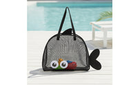 Aquatic-Shaped Mesh Bag Playful Aquatic Shaped Mesh Bag Toy Organizer Breathable Ventilated for Children, Pool, Travel