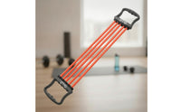 Chest Expander Ergonomic Chest Pull Expander Resistance Exerciser with Handles Portable Upper Body Exerciser Handheld