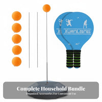 High Elasticity Table Tennis Pong Practice Device Rapid Rebound Table Tennis Self-Practice Device Improves Hand-Eye Coordination