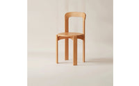 Dining Chair Compact Wooden Dining Chairs Wooden Chair Space-Saving Furniture Long-Lasting for Kitchen, Small Apartment