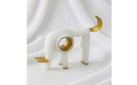Elephant Figurine Minimalist Elephant Statue Compact for Essence-Focused Decorators, Shelf, Living Room