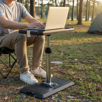 Pneumatic Car Desk Versatile Foldable Car Desk Easy to Store for Camping