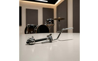 Chrome Drum Clamp Adapter Metal Drum Multi-Clamp Heavy Duty Adapter Bracket Adjustable for Percussionists