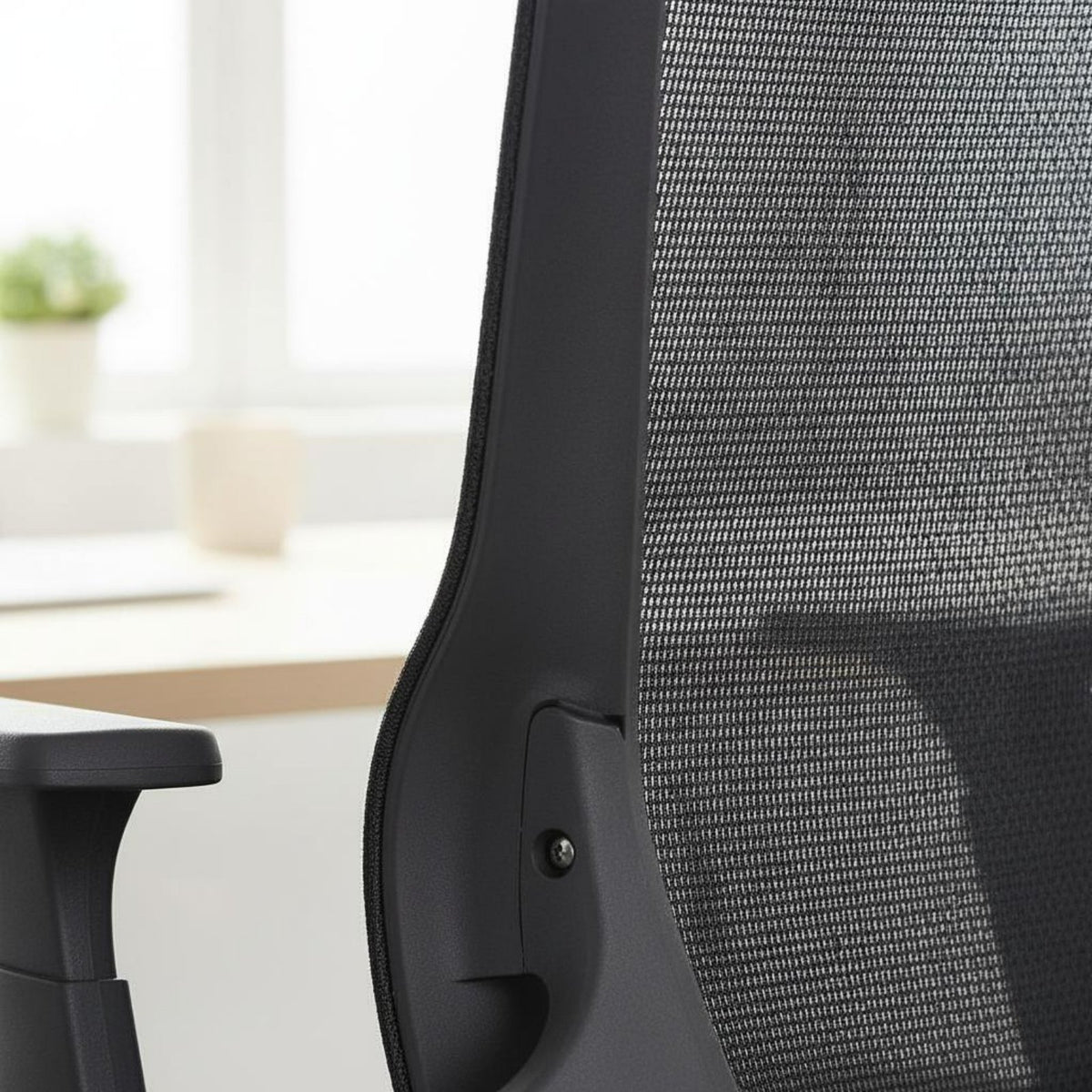Support Ergonomic Office Chair Rocking Function Mesh Back Computer Chair Heavy Duty for Students