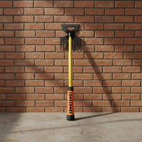 Manganese Steel Weeding Hoe Sturdy Duty Uprooting Weeder Rake Weeding Rake Multi-Functional Manual Uprooting Tool