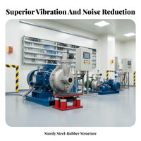 Noise Reduction Machinery Anti-Vibration Mount Long-Lasting Heavy Duty Shock Absorber Easy Installation Air Coil Vibration Damper Low Maintenance for Engineers, Factory Owners, Technicians, HVAC Units, Motors, Machine Rooms, Factories