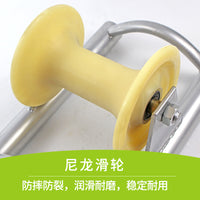 Cable Pulling Pulley Aluminum and Nylon for Underground Cable Laying