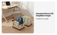 Student Book Trolley Mobile Design Rolling carrier Space Saving for Classroom, Kids