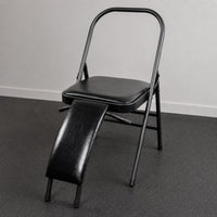 Folding Exercise Chair Space-Saving Padded Exercise Chair Comfortable