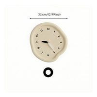 Arabic Numeral Wall Clock Neutral Analog Wall Clock Decorative Easy to Read for Living Room, Bedroom