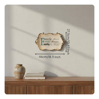 Vintage Design Metal Wall Sign Inspirational Quotes Retro Decorative Plaque Distressed Finish American Wall Decor Art for Cafe, Restaurant