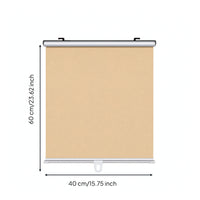 Car Window Sun Shade Protection Car Window Shade with Suction Cups Roller Sunshade Pull-down Retractable for Drivers