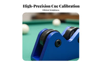 Twin-Wheel Design Pool Cue Straightness Checker Effortless Rolling Action Snooker Cue Straightness Tester Accurate Check