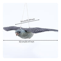 Artificial Seagull Ornament PE Material Hanging Seagull Ornament Convincing