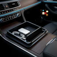 Dashboard Storage Box Quick Installation Dashboard Organizer Center Console Storage Box Adhesive Center Console Tray Textured