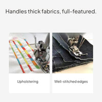 Mini Electric Sewing Machine, Multifunctional Overlock